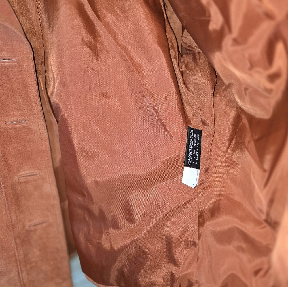 Wilsons Leather Women's Jacket in Warm Rust, XL - Picture 5 of 8